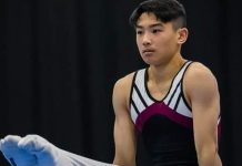 Kenzo Santayana vaults to success in gymnastics championships