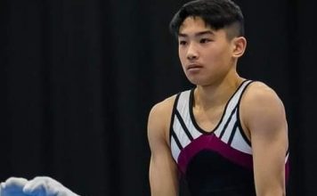 Kenzo Santayana vaults to success in gymnastics championships